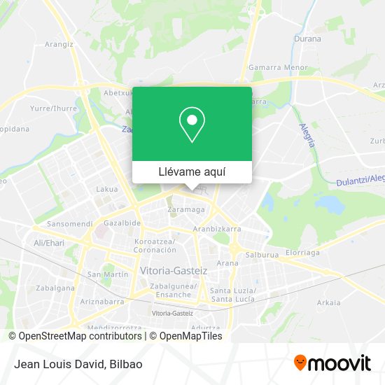 Mapa Jean Louis David