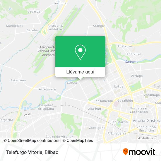 Mapa Telefurgo Vitoria