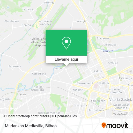 Mapa Mudanzas Mediavilla