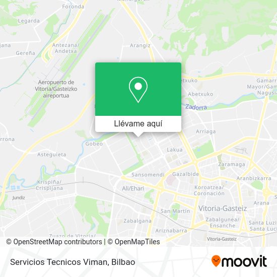 Mapa Servicios Tecnicos Viman