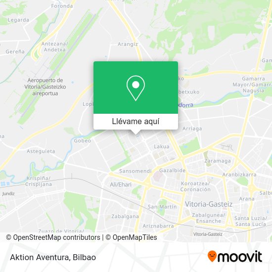 Mapa Aktion Aventura
