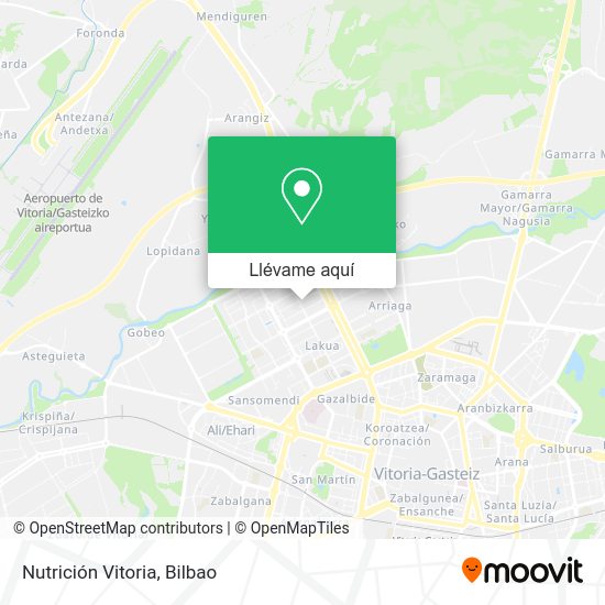 Mapa Nutrición Vitoria