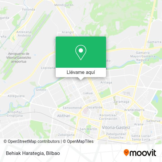 Mapa Behiak Harategia