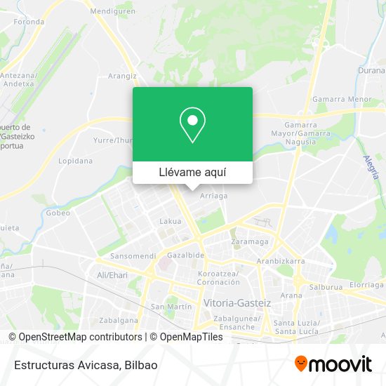 Mapa Estructuras Avicasa