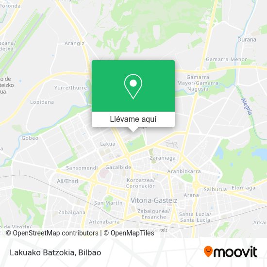 Mapa Lakuako Batzokia
