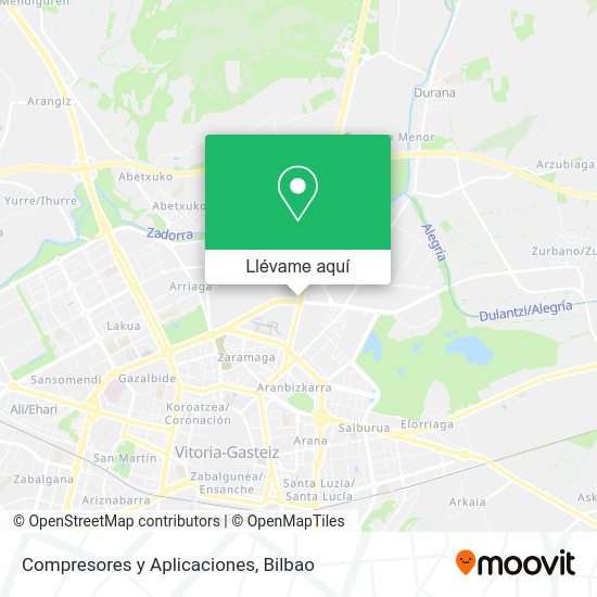 Mapa Compresores y Aplicaciones