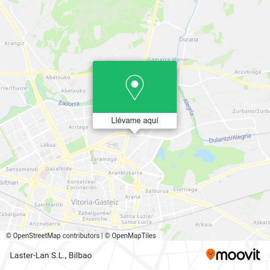 Mapa Laster-Lan S.L.