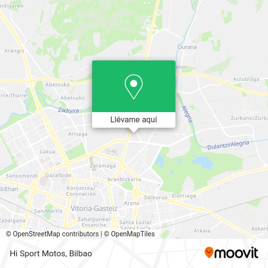 Mapa Hi Sport Motos