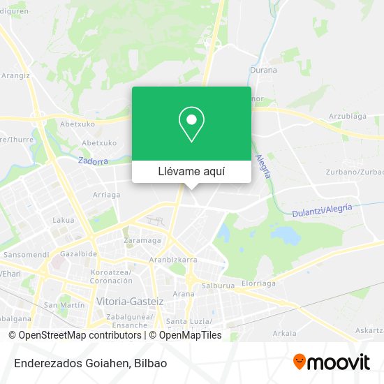 Mapa Enderezados Goiahen