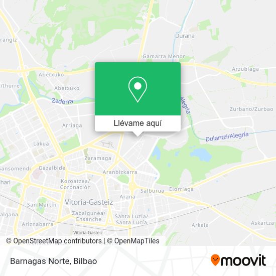 Mapa Barnagas Norte