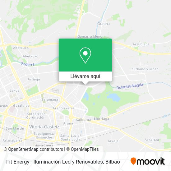 Mapa Fit Energy - Iluminación Led y Renovables
