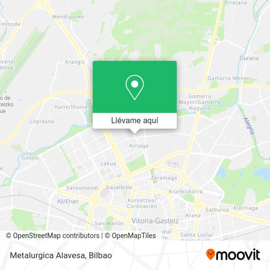 Mapa Metalurgica Alavesa