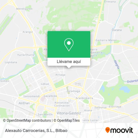 Mapa Alexauto Carrocerías, S.L.