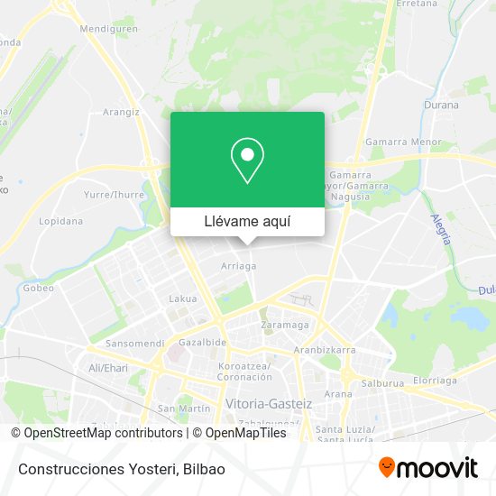 Mapa Construcciones Yosteri