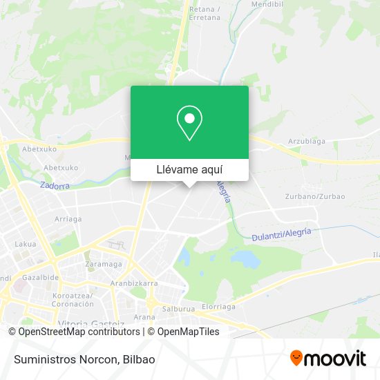 Mapa Suministros Norcon