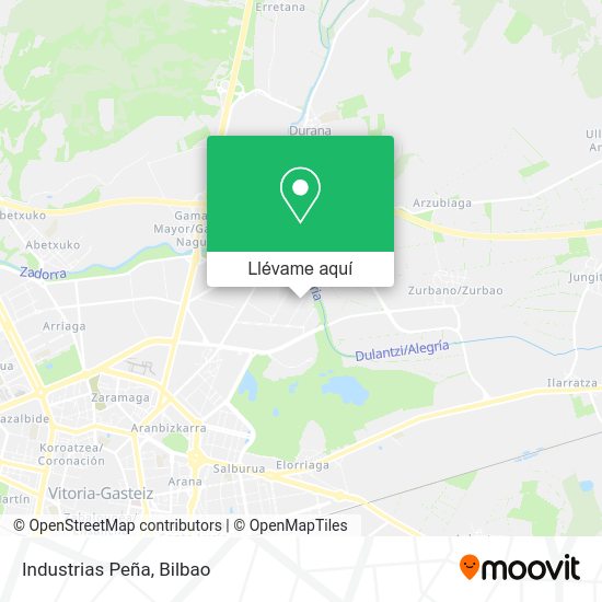Mapa Industrias Peña