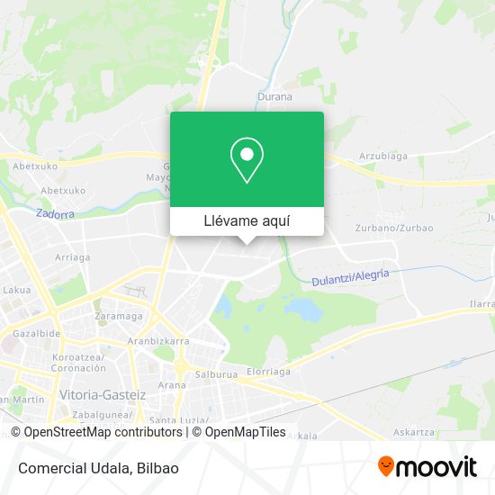 Mapa Comercial Udala