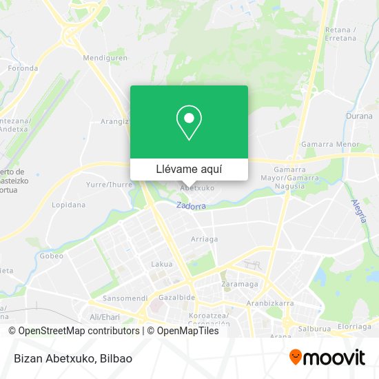 Mapa Bizan Abetxuko