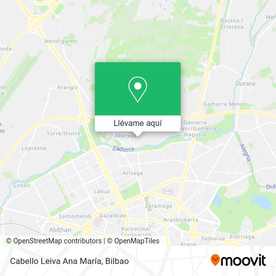 Mapa Cabello Leiva Ana María
