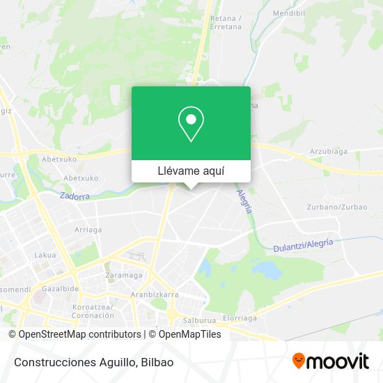 Mapa Construcciones Aguillo