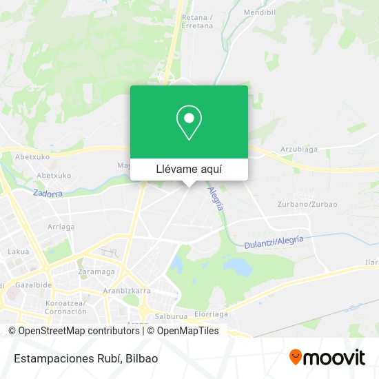 Mapa Estampaciones Rubí