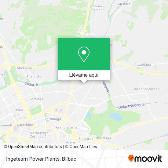 Mapa Ingeteam Power Plants