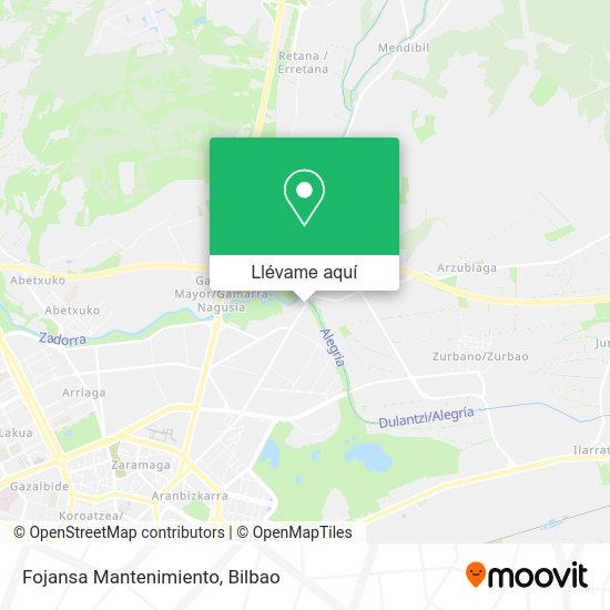 Mapa Fojansa Mantenimiento