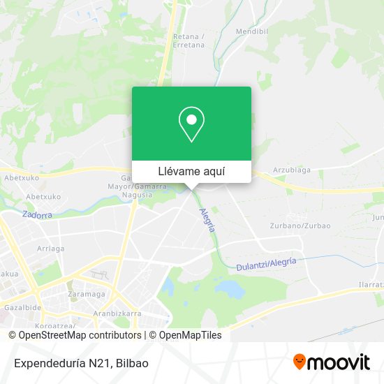 Mapa Expendeduría N21