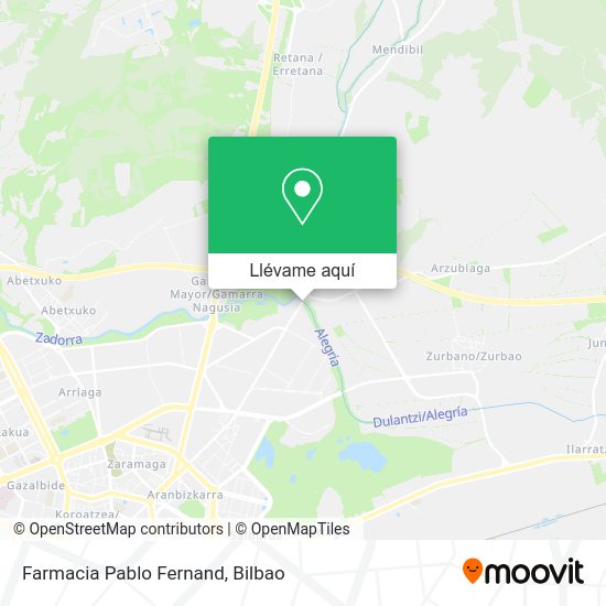 Mapa Farmacia Pablo Fernand