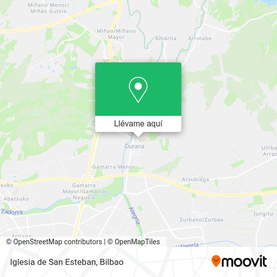 Mapa Iglesia de San Esteban