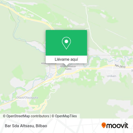 Mapa Bar Sda Altsasu