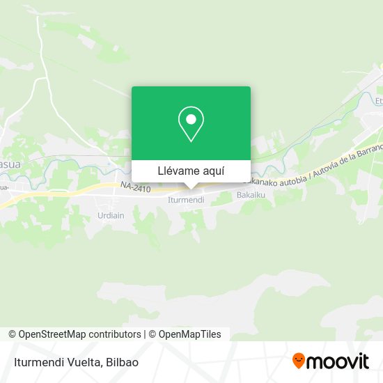 Mapa Iturmendi Vuelta