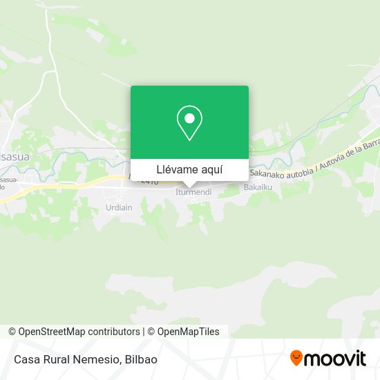 Mapa Casa Rural Nemesio