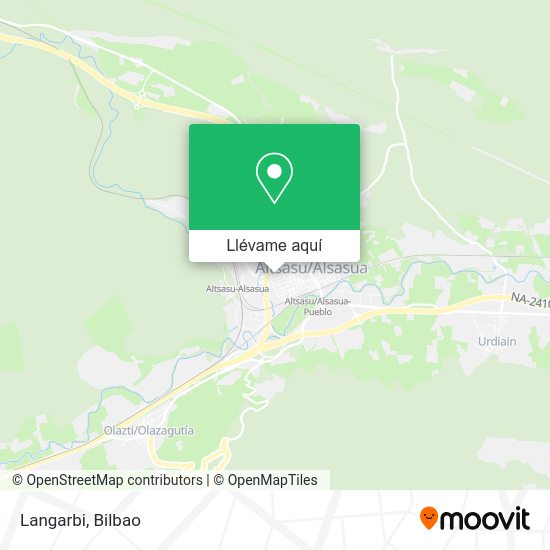 Mapa Langarbi