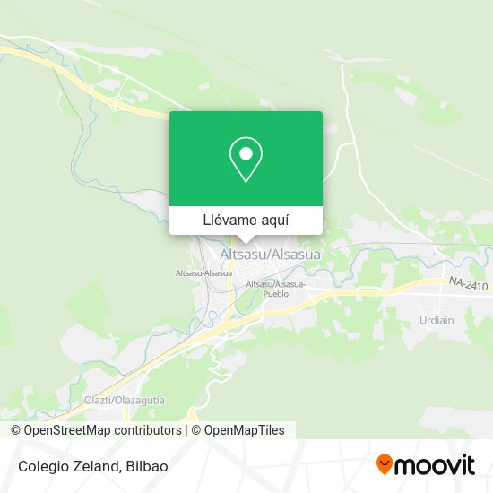 Mapa Colegio Zeland