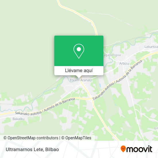 Mapa Ultramarnos Lete
