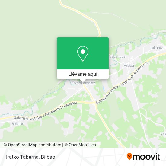 Mapa Iratxo Taberna