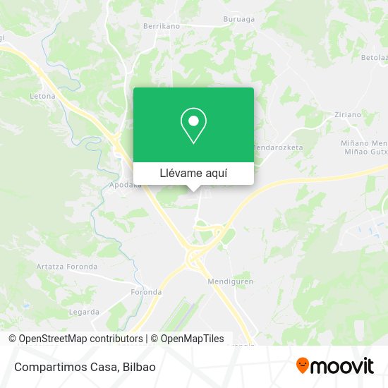 Mapa Compartimos Casa