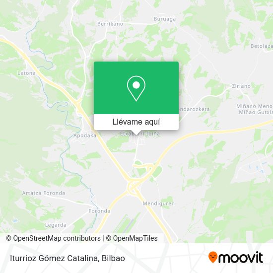 Mapa Iturrioz Gómez Catalina