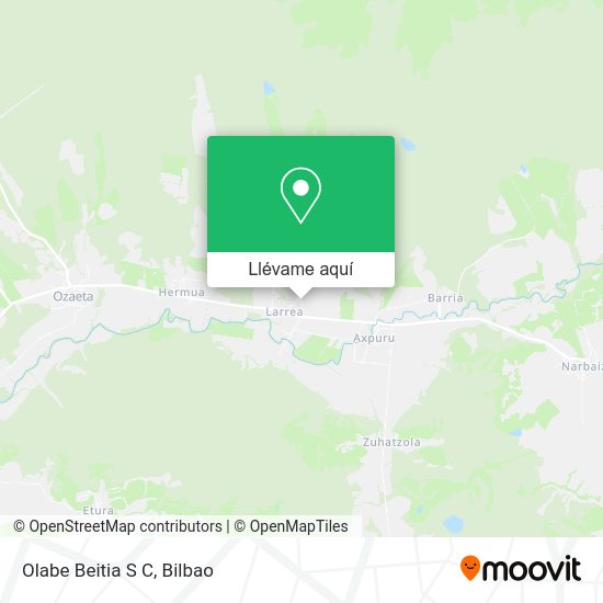 Mapa Olabe Beitia S C