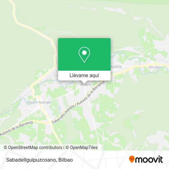 Mapa Sabadellguipuzcoano