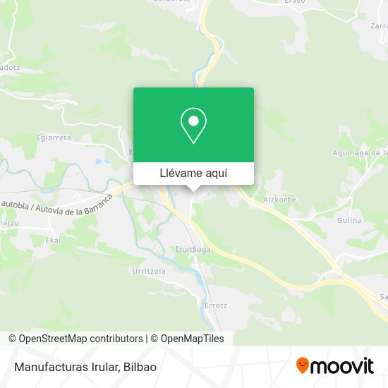 Mapa Manufacturas Irular