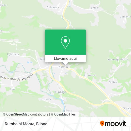 Mapa Rumbo al Monte