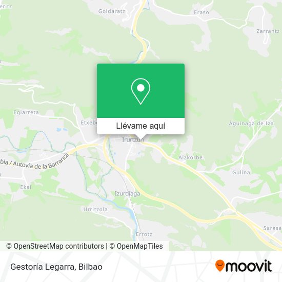 Mapa Gestoría Legarra