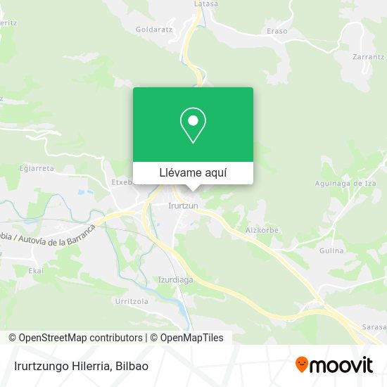 Mapa Irurtzungo Hilerria