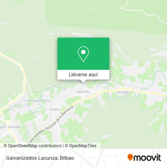 Mapa Galvanizados Lacunza