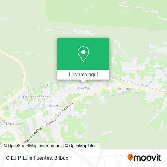 Mapa C.E.I.P. Luis Fuentes