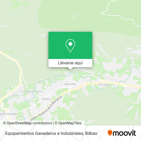 Mapa Equipamientos Ganaderos e Industriales