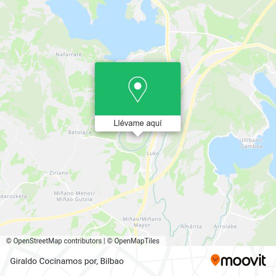 Mapa Giraldo Cocinamos por