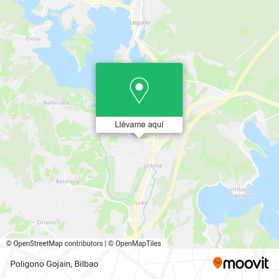 Mapa Poligono Gojain